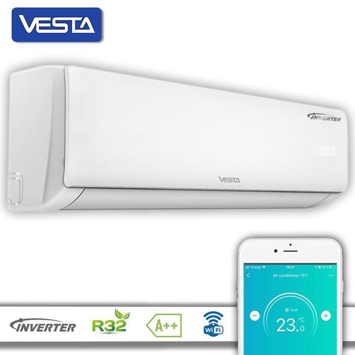 Кондиционер сплит VESTA AC-12i SMART INVERTER WI-FI