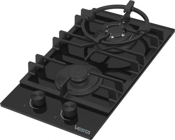 Варочная панель газовая VESTA BH3060ICG/BL