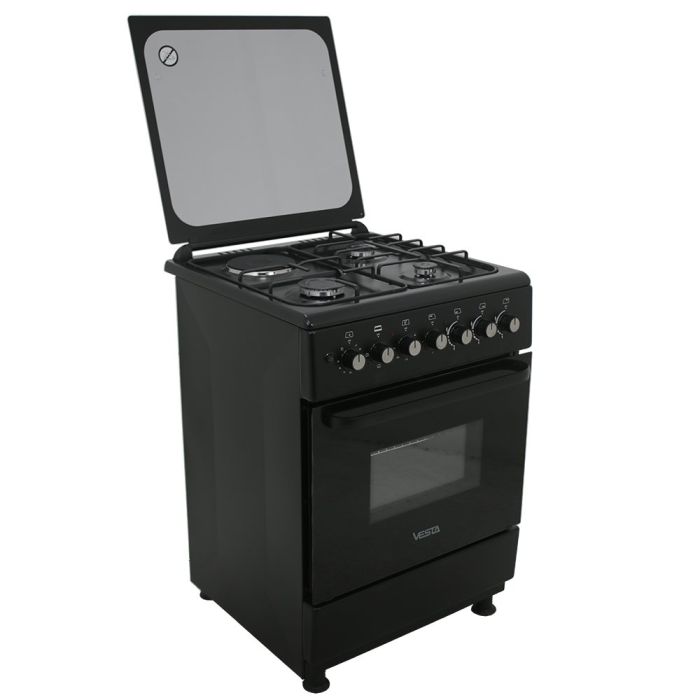 Плита комбінована VESTA GC-GE6060i/3+1/BL